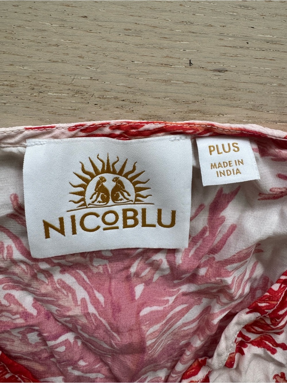 NicoBlu Caftan plus size - Picture 3 of 3
